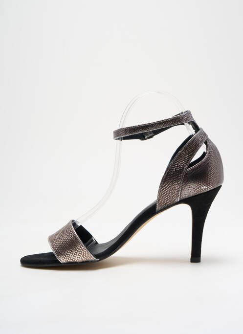 Sandales/Nu pieds argent ANDY BY SEMER femme