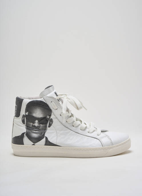 Baskets blanc AMERICAN COLLEGE pour femme