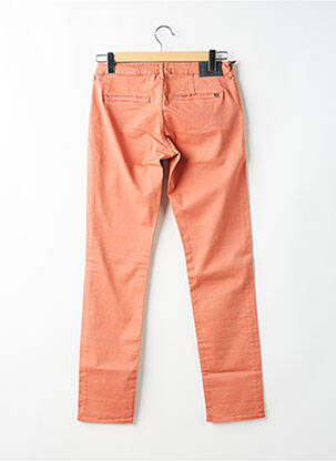 Pantalon chino poches orange LE TEMPS DES CERISES garçon