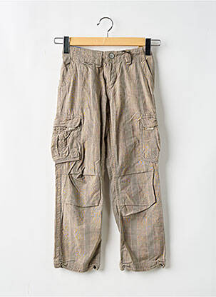 Pantalon cargo poches beige SCOTCH SHRUNK garcon