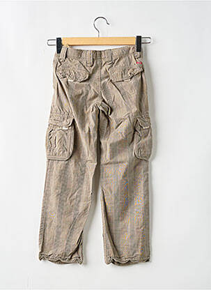 Pantalon cargo coupe droite beige SCOTCH SHRUNK garcon