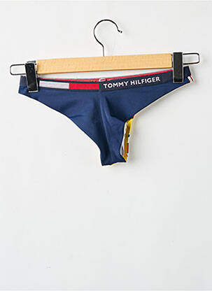 Bas de maillot de bain imprimé fantaisie culotte bleu TOMMY HILFIGER femme