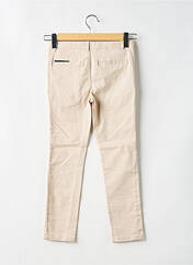 Pantalon slim beige ELEVEN PARIS pour garçon seconde vue