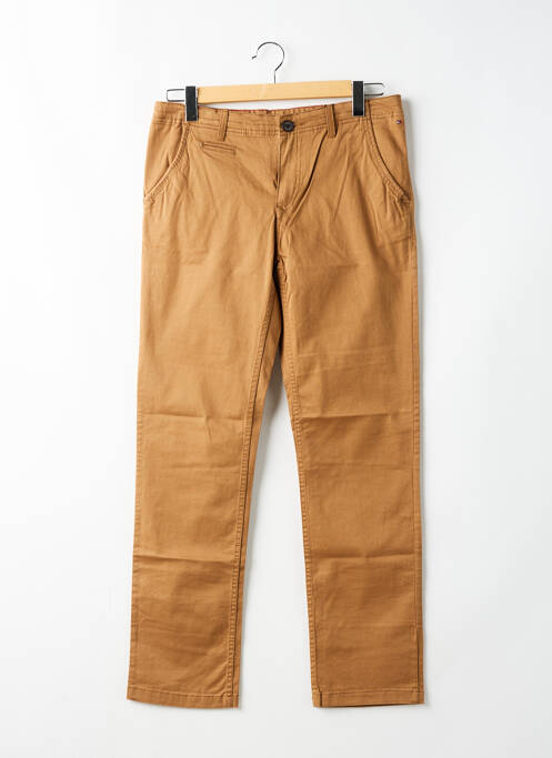Pantalon chino marron TOMMY HILFIGER pour garçon