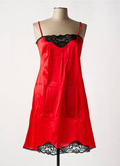 Nuisette/combinette rouge PRIVILEGE pour femme seconde vue