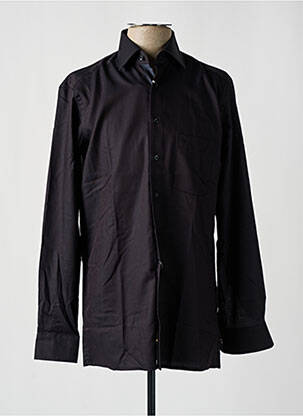 Chemise manches longues manches longues noir MARVELIS homme