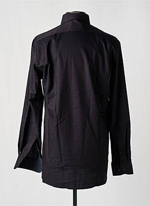 Chemise manches longues poches noir MARVELIS homme