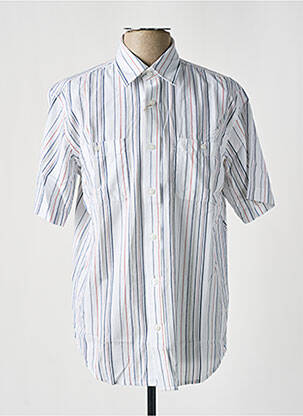 Chemise manches courtes poches blanc WRANGLER homme