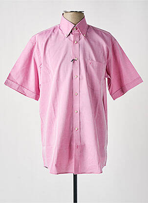 Chemise manches courtes poches rose BEN GREEN homme