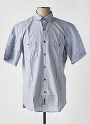 Chemise manches courtes bleu DARIO BELTRAN pour homme seconde vue