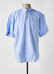 Chemise manches courtes bleu EASY LINE pour homme seconde vue