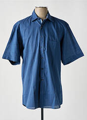 Chemise manches courtes bleu MARVELIS pour homme seconde vue