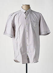 Chemise manches courtes gris DARIO BELTRAN pour homme seconde vue