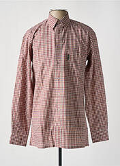 Chemise manches longues rouge GIVERDY pour homme seconde vue
