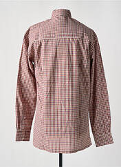 Chemise manches longues rouge GIVERDY pour homme seconde vue