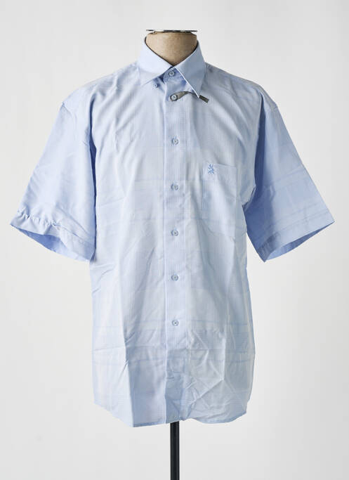 Chemise manches courtes bleu BANDE ORIGINALE pour homme