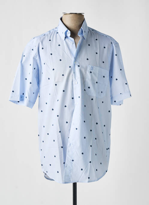 Chemise manches courtes bleu BANDE ORIGINALE pour homme