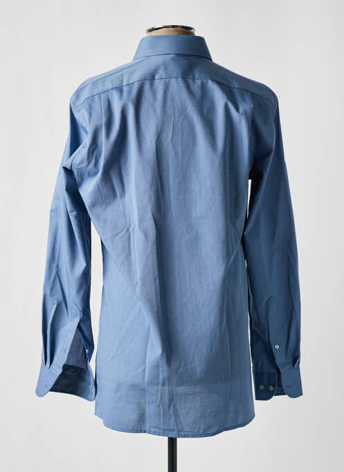 Chemise manches longues bleu MARVELIS pour homme