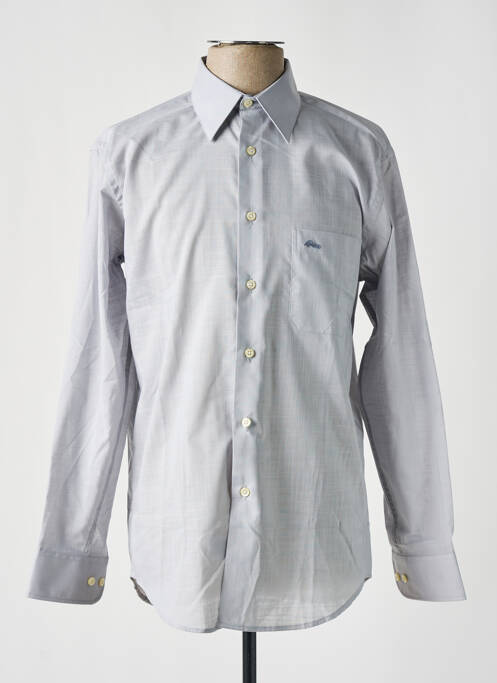 Chemise manches longues gris DARIO BELTRAN pour homme