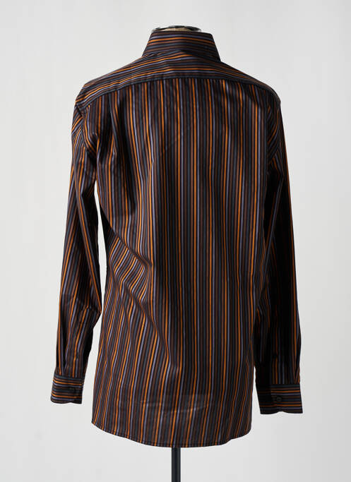 Chemise manches longues noir MARVELIS pour homme