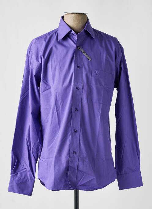 Chemise manches longues violet BANDE ORIGINALE pour homme