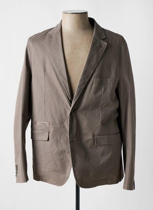 Blazer gris LUIGI MORINI pour homme