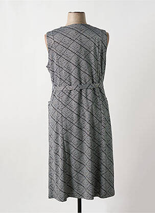 Robe mi-longue sans manche sans manche gris VALMODE femme
