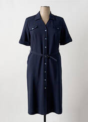 Robe mi-longue bleu FRANCE RIVOIRE pour femme seconde vue