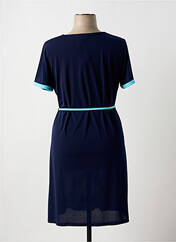 Robe mi-longue bleu NAYAT pour femme seconde vue