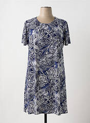 Robe mi-longue bleu NAYAT pour femme seconde vue