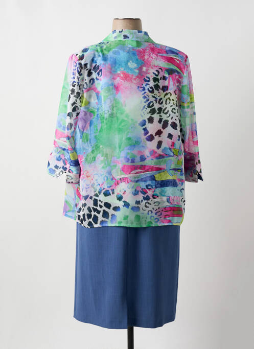 Ensemble robe bleu FRANCE RIVOIRE pour femme