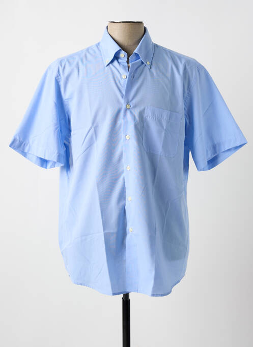 Chemise manches courtes bleu DARIO BELTRAN pour homme