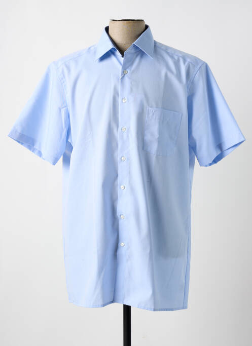 Chemise manches courtes bleu MARVELIS pour homme