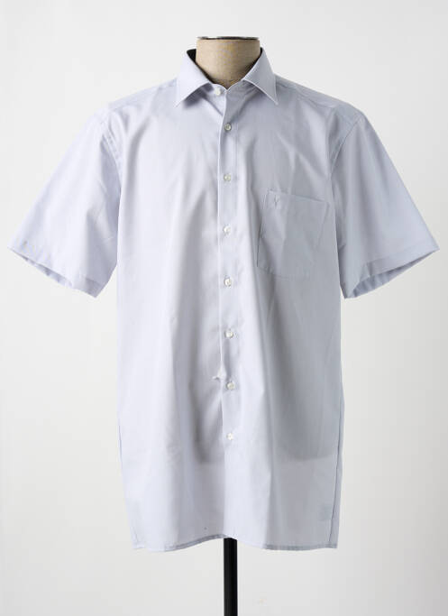 Chemise manches courtes gris MARVELIS pour homme