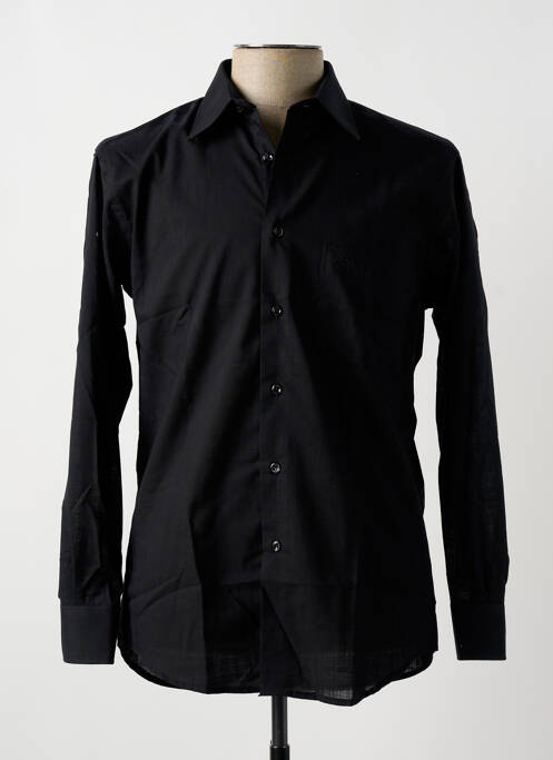 Chemise manches longues noir DARIO BELTRAN pour homme