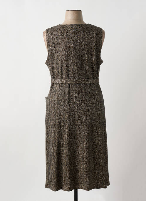 Robe mi-longue beige VALMODE femme