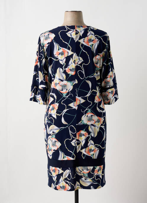 Robe mi-longue bleu GEVANA pour femme