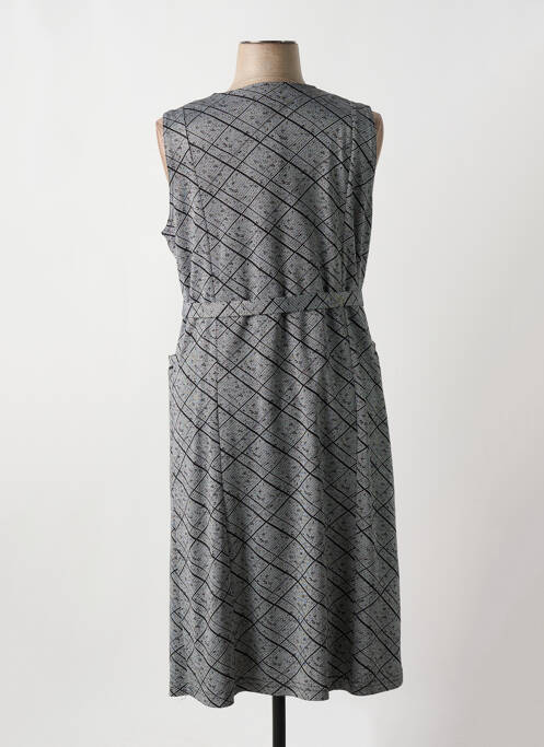 Robe mi-longue gris VALMODE pour femme
