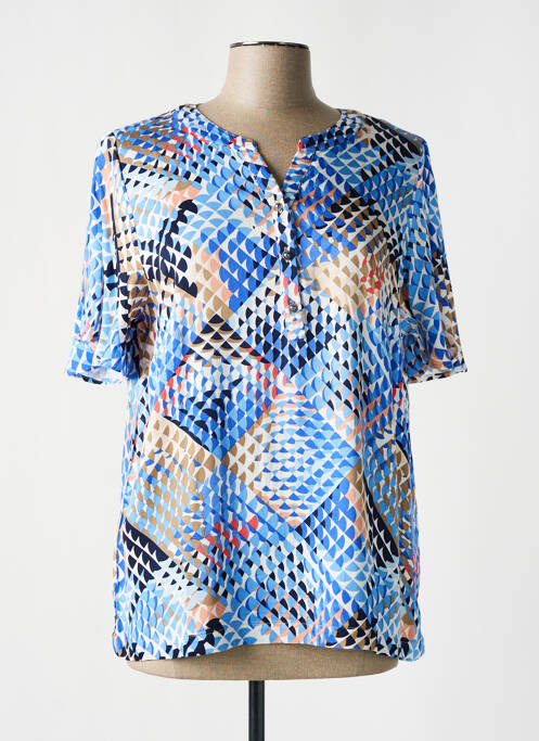 Blouse bleu BRANDTEX pour femme