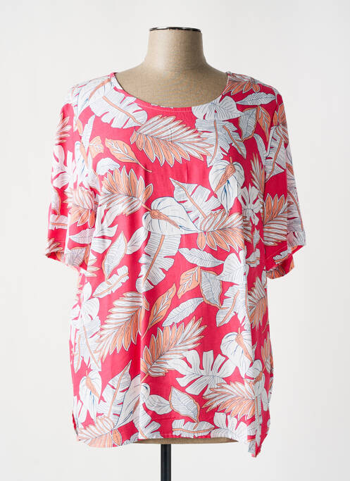 Blouse rose BRANDTEX pour femme