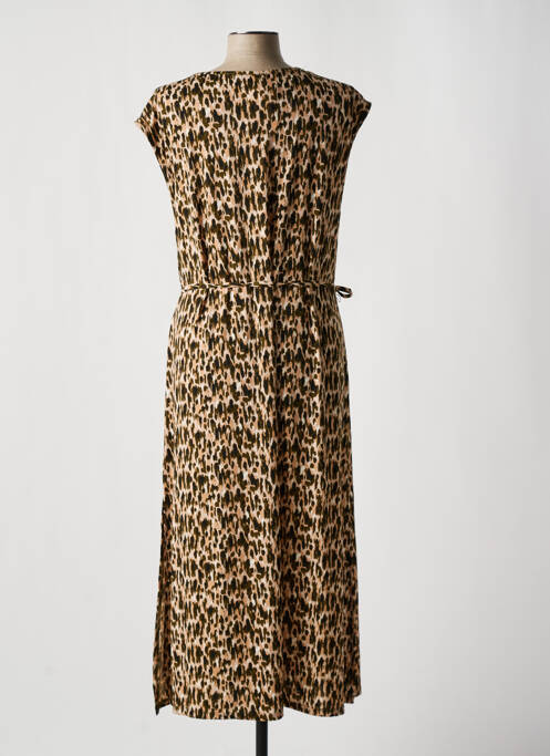 Robe longue vert LOSAN pour femme