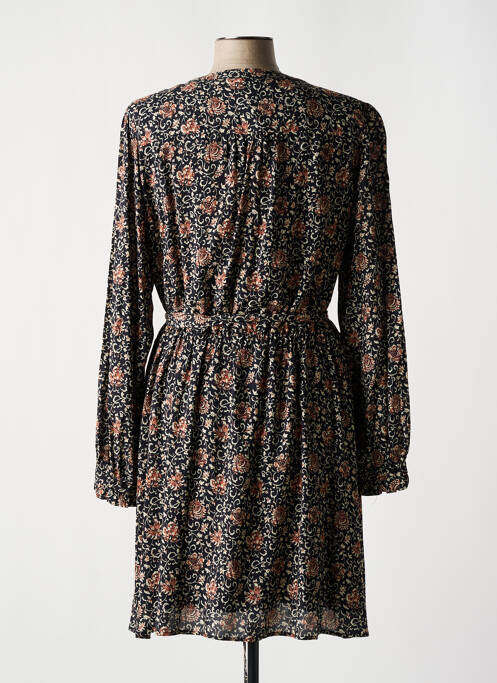 Robe mi-longue noir C'EST BEAU LA VIE pour femme