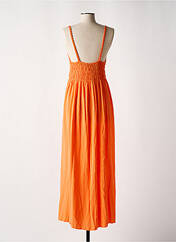 Robe longue orange CULTURE SUD pour femme seconde vue