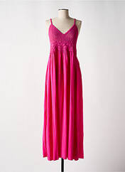 Robe longue rose CULTURE SUD pour femme seconde vue