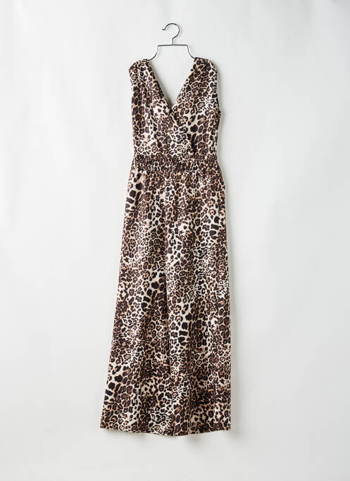 Combi-pantalon marron DINA & DESS pour femme