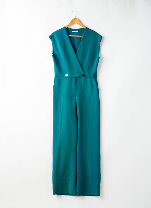 Combi-pantalon vert DINA & DESS pour femme