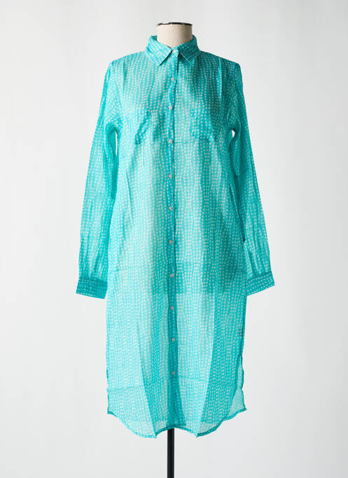 Robe de plage bleu TERRE ROUGE pour femme
