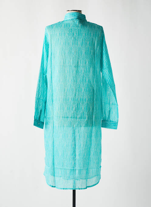 Robe de plage bleu TERRE ROUGE pour femme