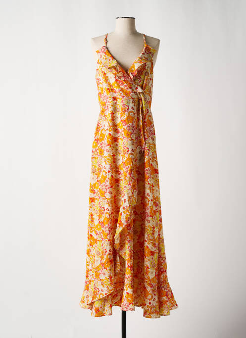 Robe longue orange MOLLY BRACKEN pour femme