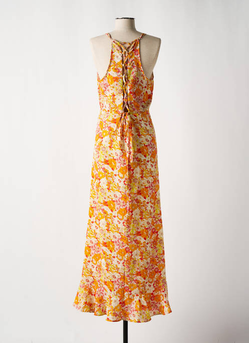 Robe longue orange MOLLY BRACKEN pour femme